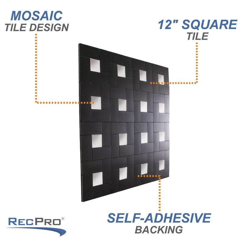 RecPro RV Backsplash | 12" x 12" Peel and Stick