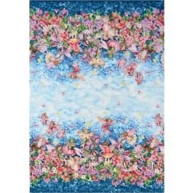 Michael Miller Fabrics Fairy Whispers Border, Cicely Mary Barker, 1 YARD, From  Michael Miller