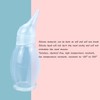 Silicone Baby Nasal Aspirator Penguin Appearance Transparent Reusable Baby Nose