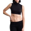 HALFTEE Turtleneck Sleeveless Layering Tee | Demi Cami Crop Tops