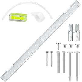 BigHead WB56X35363 Microwave Mounting Plate/Bracket Assembly Replacement for GE Microwave Oven | Includes Column Level & WB02X35527 Screws | Replaces AP6986668 PS16216996 WB56X10669