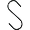 TRUSCO S Hook, Steel, 7.9 inches (200 mm), Black, TSTS5200BK