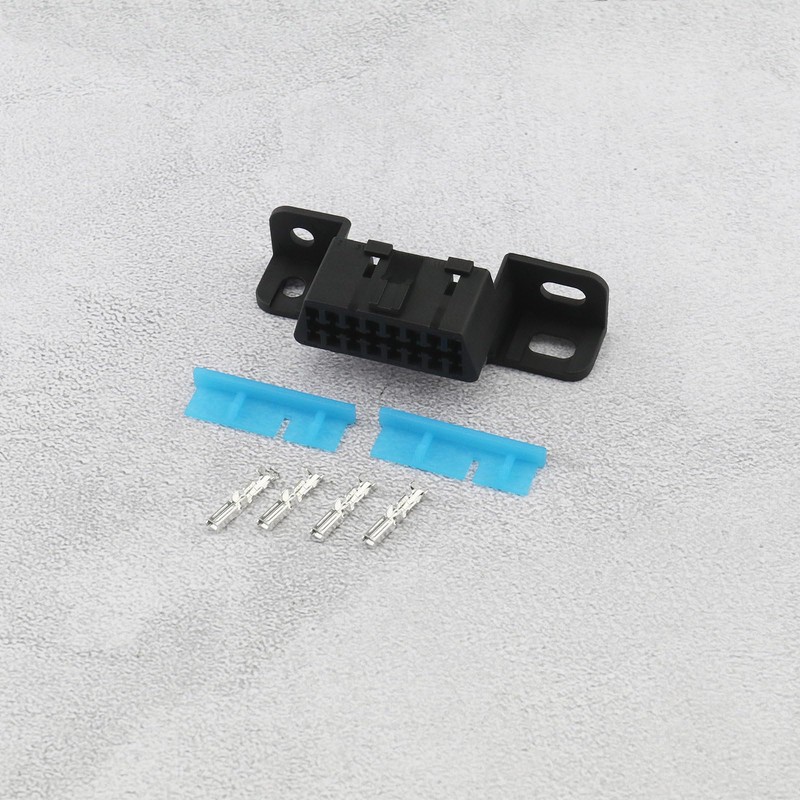 eMagTech OBD2 16 Pin Female Wire Socket Connector OBDII Car