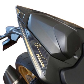 labelbike - 3D Sticker Motorcycle Rear Protection and Decoration Made of Resin Compatible with Honda Hornet 1000 2025 Colour Gold