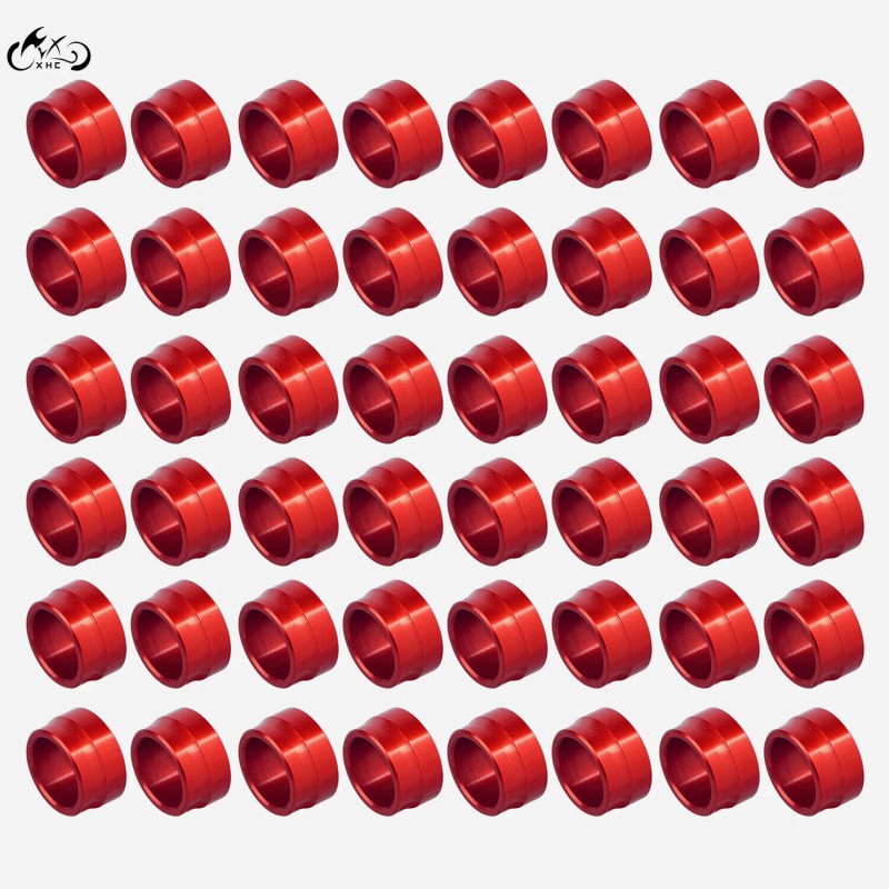 Unbranded Red Engine Bolt Kit For Harley Touring Sportster Trike