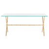 Safavieh Home Collection Brogen Light Gold Accent Table