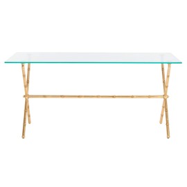 Safavieh Home Collection Brogen Light Gold Accent Table