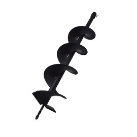 ALL-CARB Auger Drill Bit 6 x 31 Inch Garden Auger Spiral Drill Bit Earth Auger Bit Post or Umbrella Hole Digger with 3/4 Shaft