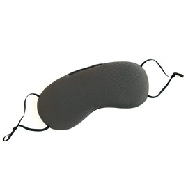 Cool Max Summer Comfortable Sleep Mask for Sleeping and Resting on Cars, Travel, Planes, Made in Japan, Gray