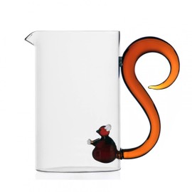 Ichendorf Animal Farm Squirrel Tail Glass Jug