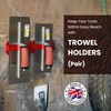 Trowel Holder ABS for Plasterers & Tilers 2-Pack – TradeTidy