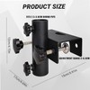 Shoyisenka Patio Umbrella Holder, Heavy Duty Parasol Holder, Square Clampable