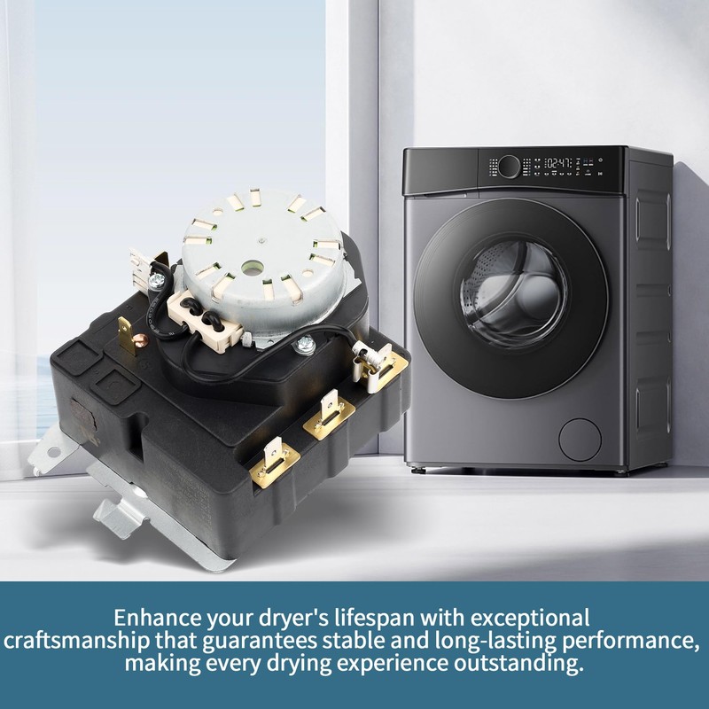 TMD1EM35 WE04X25280 234D2377P005 Dryer Timer, Compatible with GE GTD33EASK0WW GTX22EASK0WW