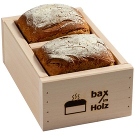 Bax in wood Wooden Baking Frame made from natural, solid beech wood for tasty, home-baked bread