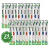 GUM 24-PK GUM Super Tip Subcompact Toothbrush, 468, Soft Bristles