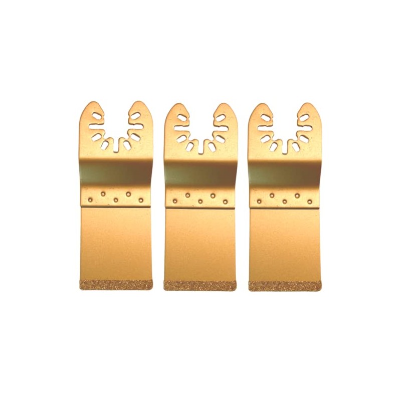 3 Pack - 35mm Carbide End Cut Multi Tool Blades