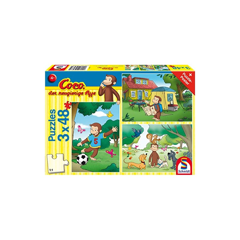 Schmidt Spiele 56433 Coco the Curious Monkey, My Friend, 3