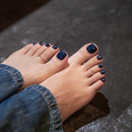 젤라또팩토리 솔라젤 패디스트립 딥퍼플터치 Gelato Factory Solar Gel Pedi Strip Deep Purple Touch [Galaxy Mood x 1 piece]
