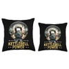 Kettlebell Workout Bodybuilding Fitness Journey Bodybuilder Throw Pillow