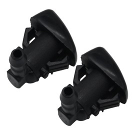 Vkinman 8E5Z17603A Windshield Wiper Spray Nozzle and Rubber Gaskets Replacement for 2008 2009 2010 2011 2012 Ford Fusion Mercury Milan Lincoln MKZ, Replace 8E5Z-17603-A