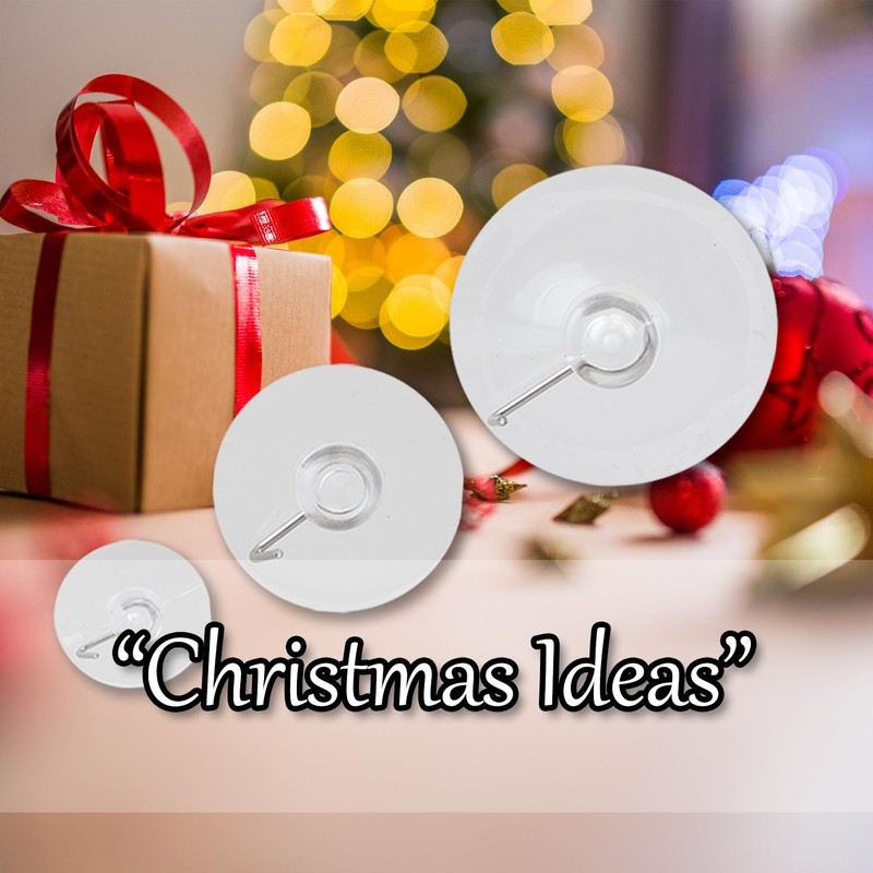 VFM e-Store - Christmas Suction hooks Xmas Accessory X 8