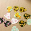 Jasenna Guitar Picks - 12 Medium Gauge Celluloid Guitar Picks