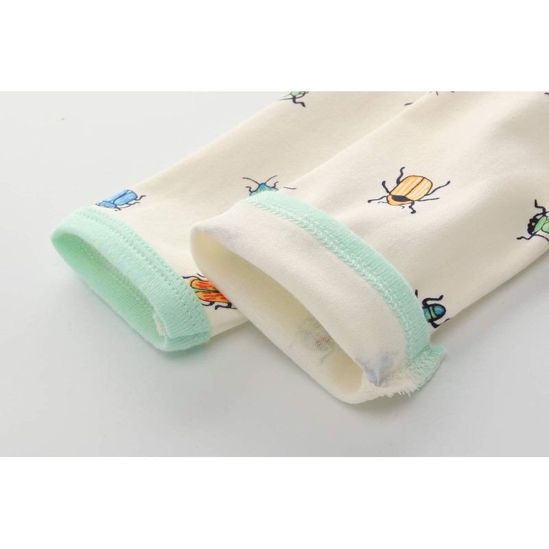 Kiddiezoom Baby and Toddler Boys' 3-Pack Snug Fit Footed Cotton