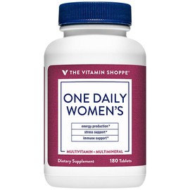 The Vitamin Shoppe One Daily Women's Multivitamin (180 Tablets)