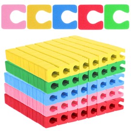 HJZHII 1000 Pcs Individual Toe Separators, Soft Toe Spacers for Pedicures Comfortable Finger Dividers for Manicure Feet Nail Toenails Art Painting Polish Spa