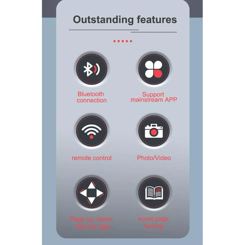 JOINTURE Control Jx05 Para Tiktok Apps Mando A Distancia Multifunción