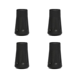 Daryunk 4Pcs Hiking Poles Rubber Buffer, Non-Slip Replacement Rubber Buffer for Walking Sticks, Hiking Accessories for Trekking Asphalt Gravel and Mountains
