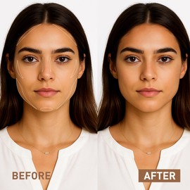 FV Liquid Contour & Bronzer Stick, Natural Finish, Blendable Hydrating Formula, Long Lasting Cream Contour Makeup for Medium Skin, Vegan & Cruelty-free, 04 Warm Golden