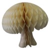 2-pack Large 16 Inch Honeycomb Tissue Paper Mushroom Party Decoration,
