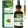 6-in-1 Wild Lettuce Extract Tincture for Relaxation, 2oz