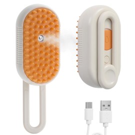 Cat Steam Brush for Shedding Cat Steam Brush Spritz Defur Comb for Cats With Shedding Steamy Pet Hair Brushes Indoor Steamer Dog Steaming Cepillo Para Gatos Con Vapor Misting Pets