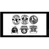 Cowboy Tattoo Bull Tattoo Stier Tattoo Totenkopf Tattoo Fake Tattoo