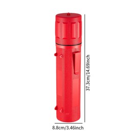 MagiDeal Welding Rod Storage Rod Storage Container Airproof 14.7" Portable Workspace Waterproof Welder Accessories Welding Rod Holder, Red