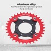 Bike Chainring, 104 BCD Chain Rings 34T Positive Negative Tooth