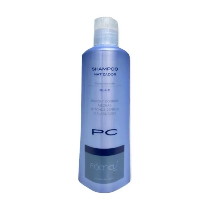 Pack 2. Crema/shampoo Matizante Azul/violeta 250ml Fochev P