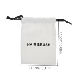 IWOWHERO Travel Toiletry Bag Storage Pouch for Hair Combs Drawstring Massage Comb Organizer Dust and Portable Pouch for Home Office and Travel