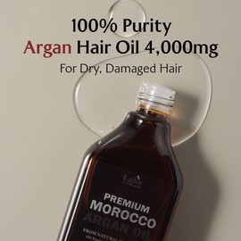 LA'DOR LA'DOR Nourishing Morocco Argan Hair Oil for Dry Damaged Hair - Hydrating Anti-frizz Leave-in Serum with Jojoba Oil for Thinning Hair to Silky Smooth Hair Korean Haircare LADOR