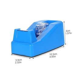 DOITOOL Dispensador De Cinta Pequeño Portátil Con Cortador Seguro y Base Estable Para Oficina Escuela y Manualidades Transparentes Soporte Resistente y Fácil Manejo