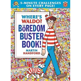 Where's Waldo? The Boredom Buster Book: 5-Minute Challenges: (Hidden Object Activity Book with Search & Find Puzzles, Mazes, Connect-the-Dots, ... Word Searches & Spot-the-Difference Games)
