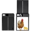 Automatic Chicken Coop Door with LCD Display | Weatherproof, Predator-Resistant,
