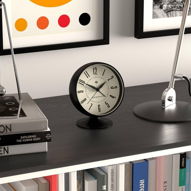 NEWGATE® Spheric Alarm Clock | Iconic Dome Retro Design |