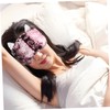 Beavorty Cute Glitter Unicorn Sequin Sleeping Eye Mask with Strap