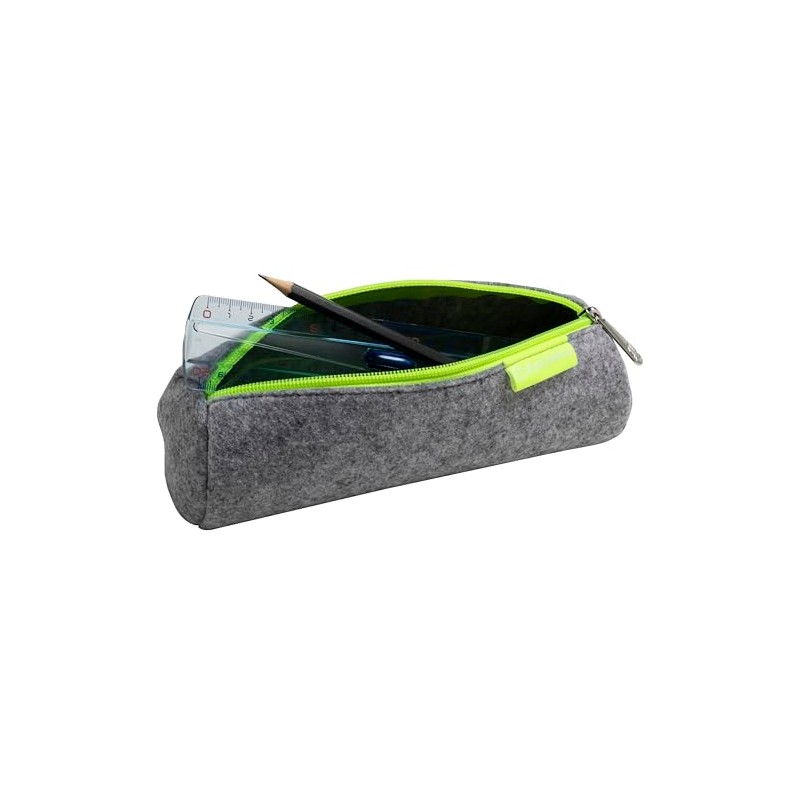 EXACOMPTA - Ref 52150E - 1 Round Pencil Case Neon