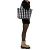 Easy-care shopping basket with sewn-in inner pocket, tear-resistant, 70% recycled