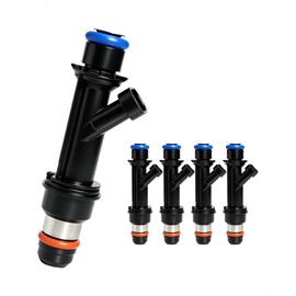 Amblee 5-Count Fuel Injector Compatible with 2004-2007 Chevy, GMC, Isuzu, Buick & Saab Vehicles - Colorado, Canyon, Ascender, i-280/290/350/370-2.8/2.9/3.5/3.7/4.2L Replace# 12589465 25345324