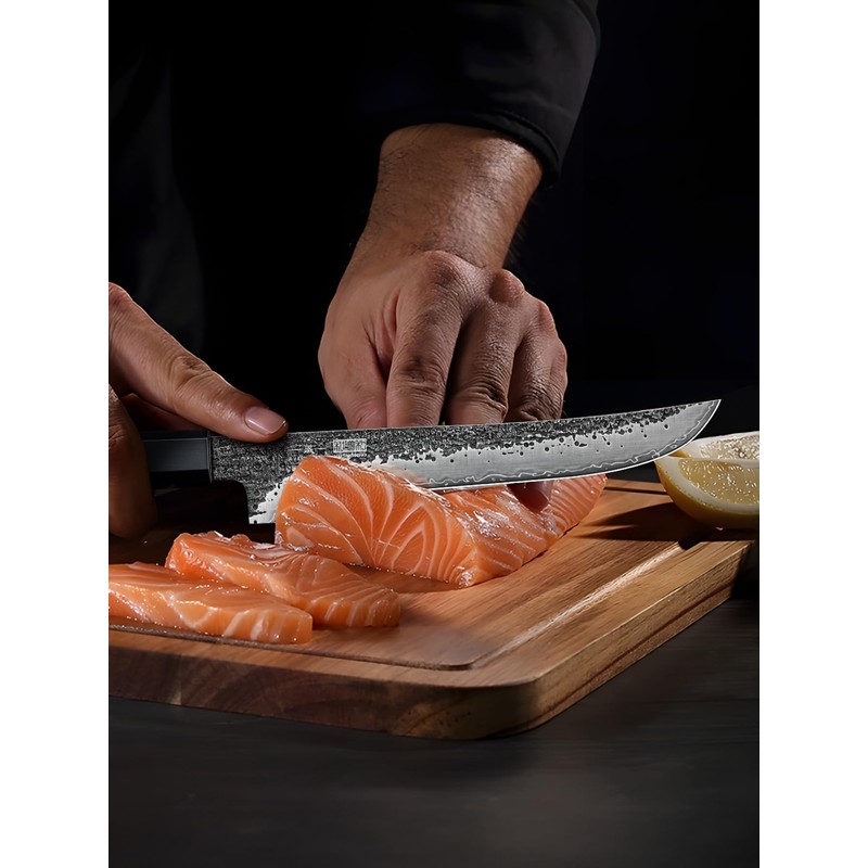 HOSHANHO Coltello per Sfilettare Pesce da 18 cm, Coltello da